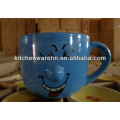 custom funny face coffee mugs